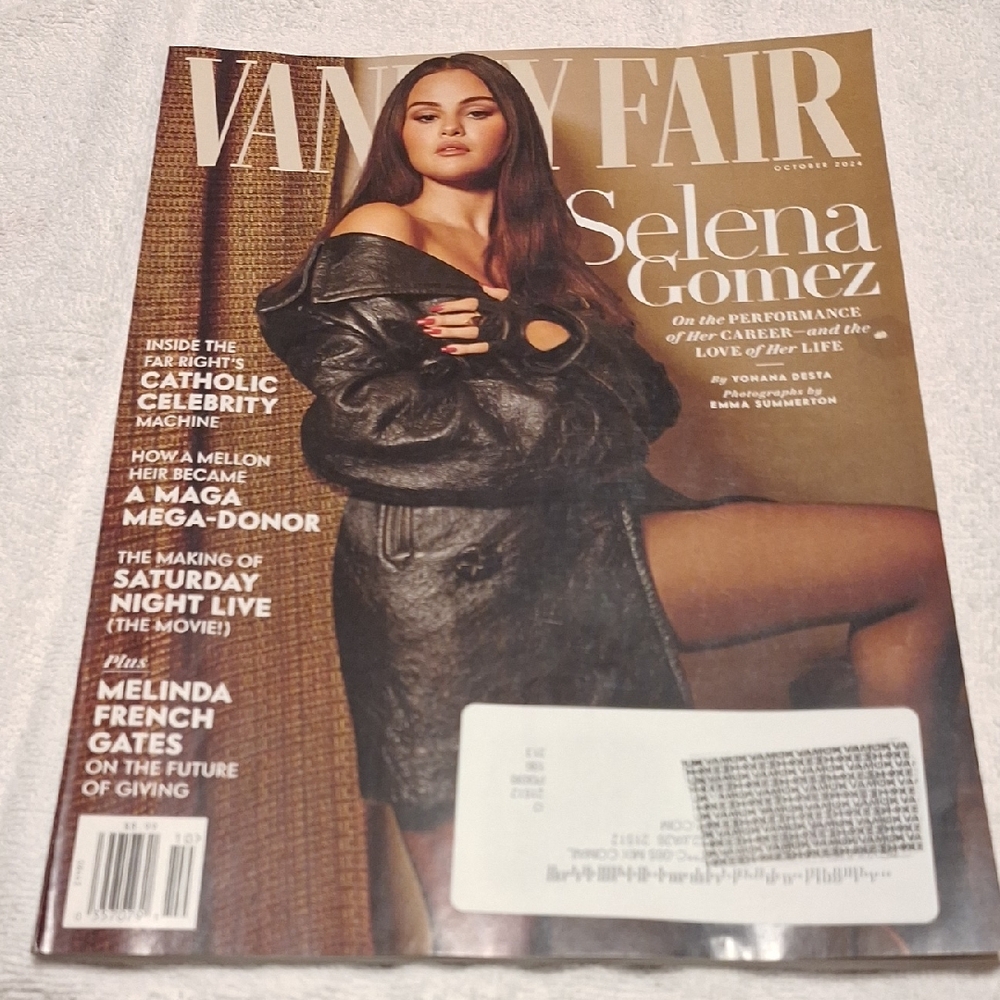 Vanity Fair Magazine October 2024 Selena Gomez Cover Culture Fashion Interview